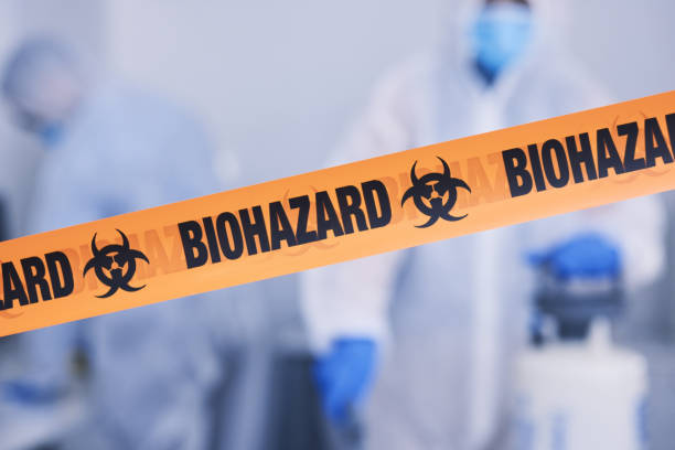 Professional Drug Lab Cleanup technician working in Westwood, MI